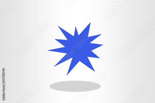 Illustration of star burst