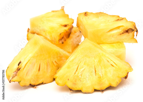pieces of pineapple