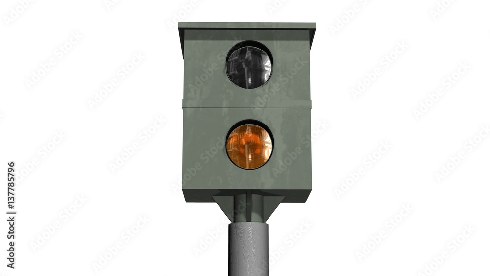 speed camera - speed trap isolated on white speed camera - speed trap isolated on white