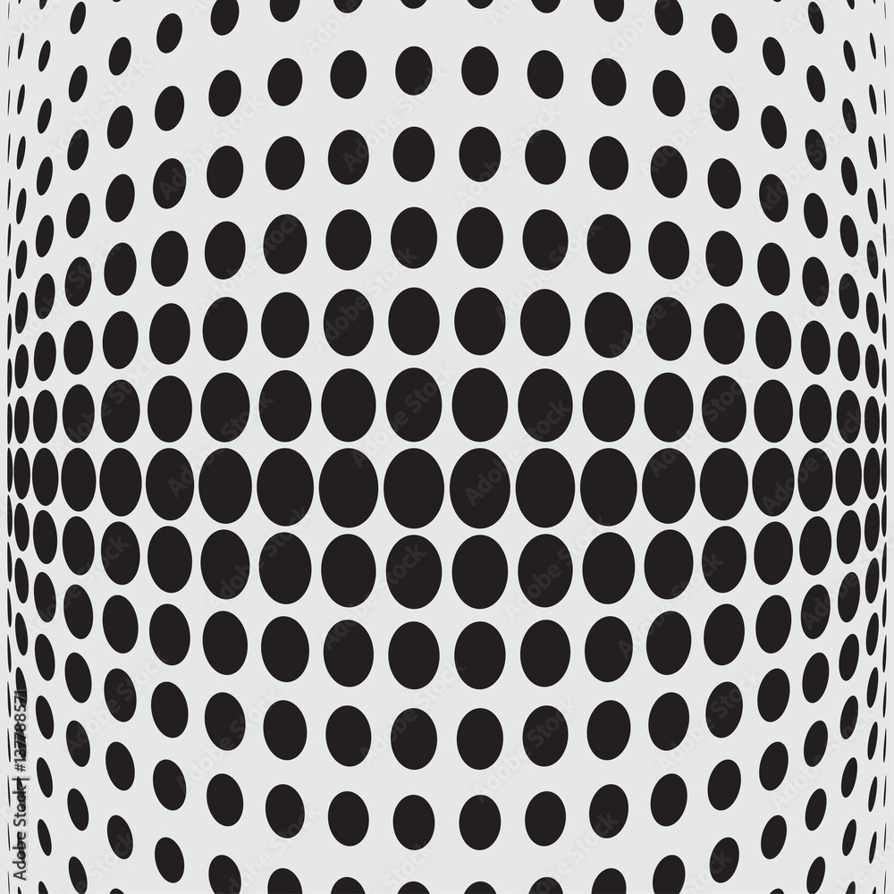 Halftone dots on white background. Vector illustration Halftone dots on white background. Vector illustration