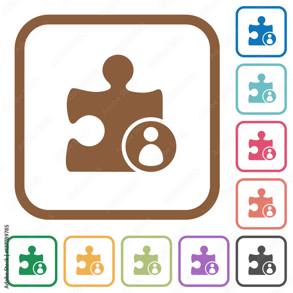 Plugin author simple icons Plugin author simple icons