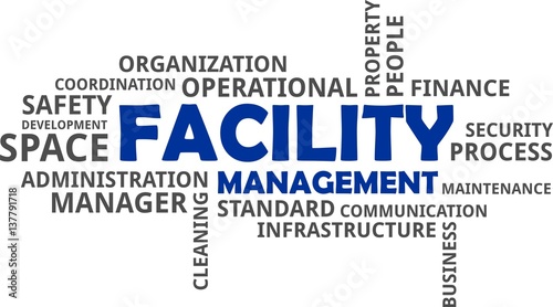 word cloud - facility management 