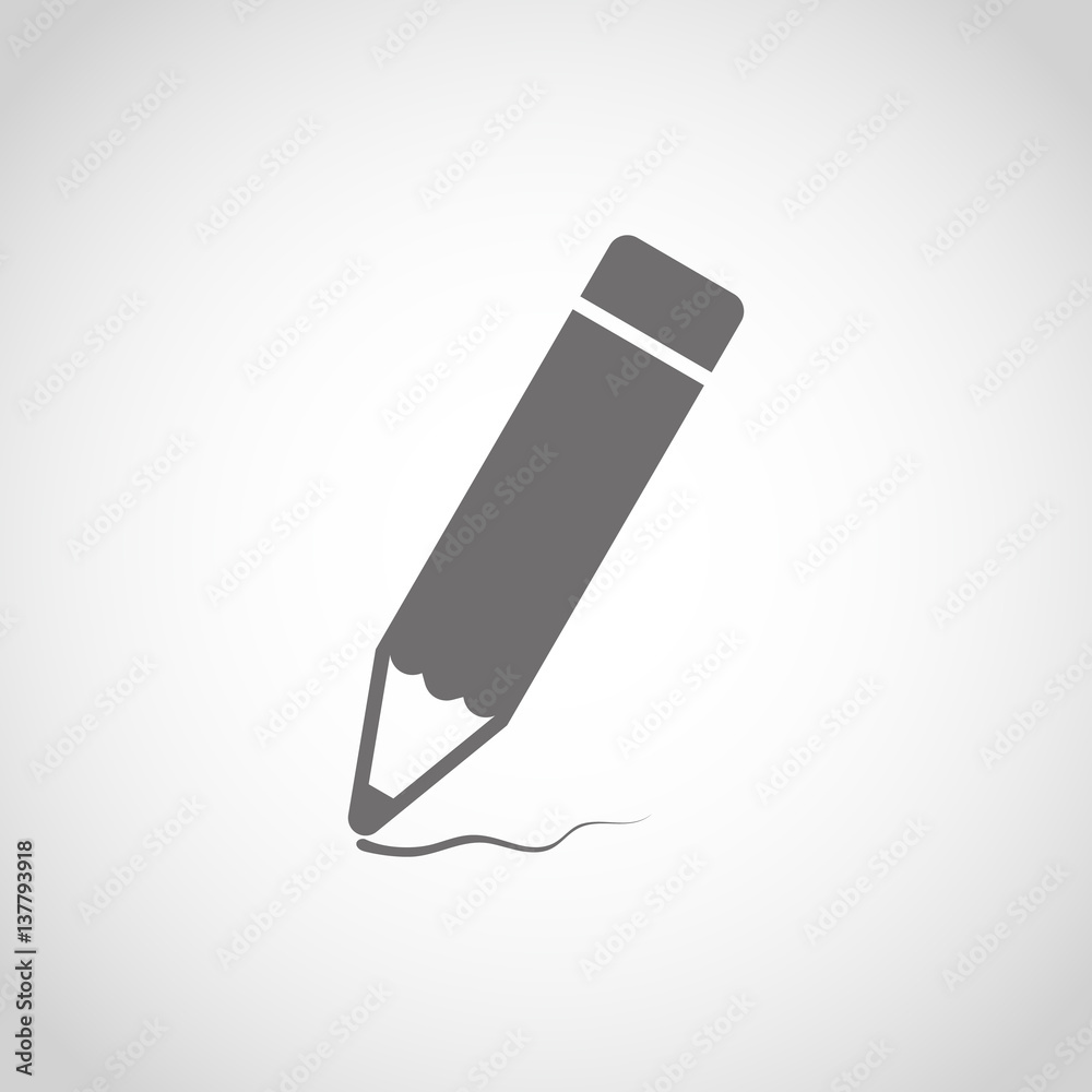 Pencil icon. Vector illustration Pencil icon. Vector illustration