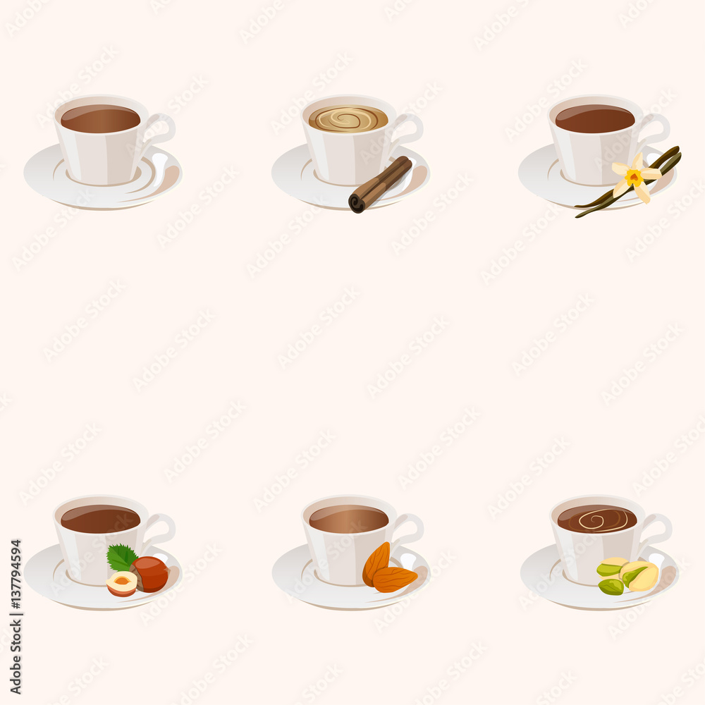 Obraz premium hot chocolate cup