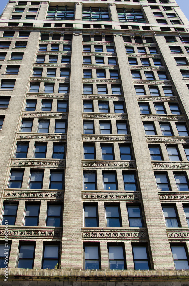 New York city. Building. Old style image