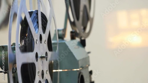 35mm film projector cinema
