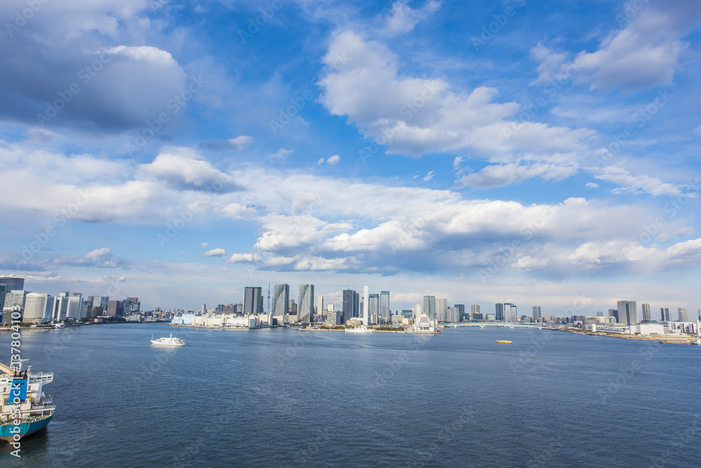 東京湾と大都市