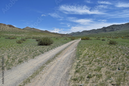 Mongolian road