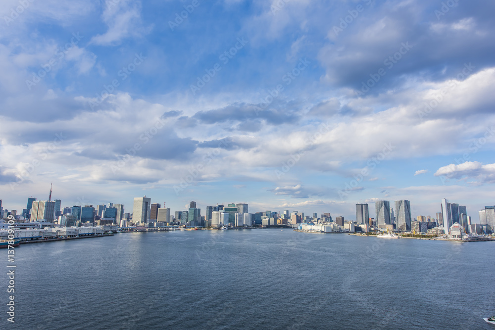 Obraz premium 東京の都市風景