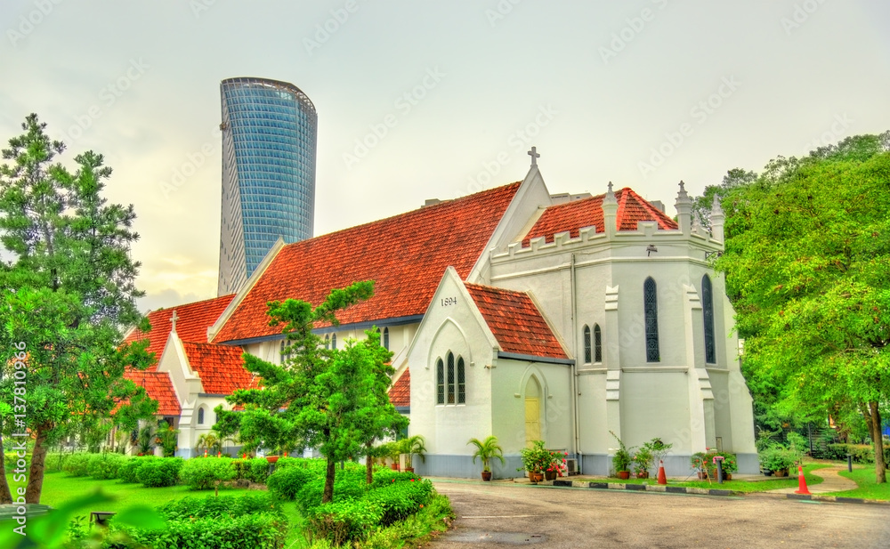 St. Mary Anglican Cathedral in Kuala Lumpur, Malaysia