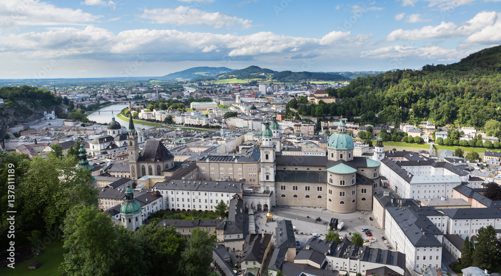 Overlooking Salzburg Austria