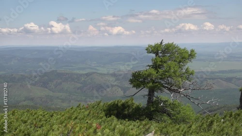 The alpine tundra. Alkhanay National Park, Trans-Baikal (East Siberia) region of Russia.