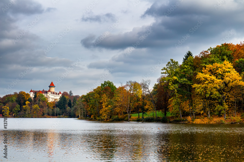 Fototapeta premium Chateau Konopiste, Central Bohemia, Czech Republic