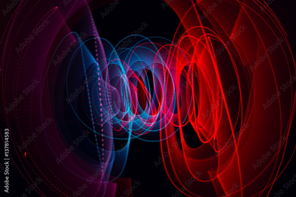 Fototapeta premium Light Painting