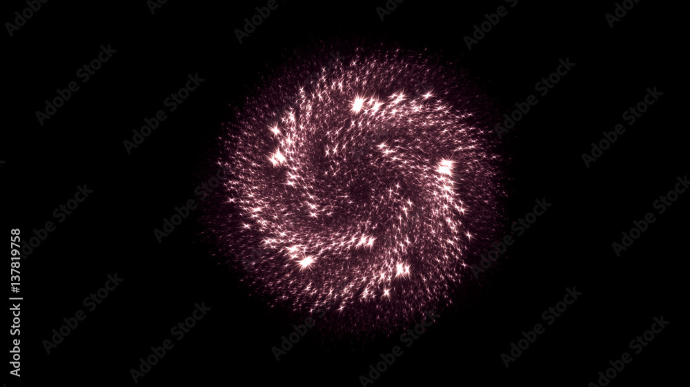 3D rendering abstract fractal light background 3D rendering abstract fractal light background