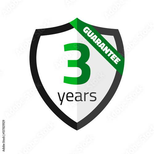 3 years guarantee