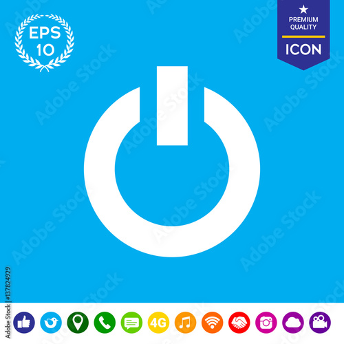 Power button icon