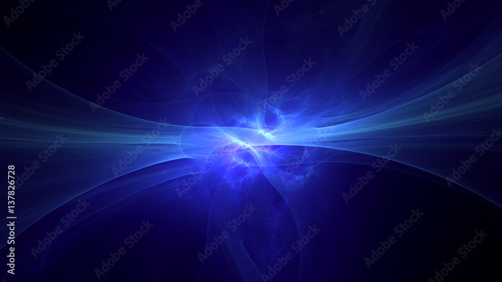 3D rendering abstract fractal light background 3D rendering abstract fractal light background