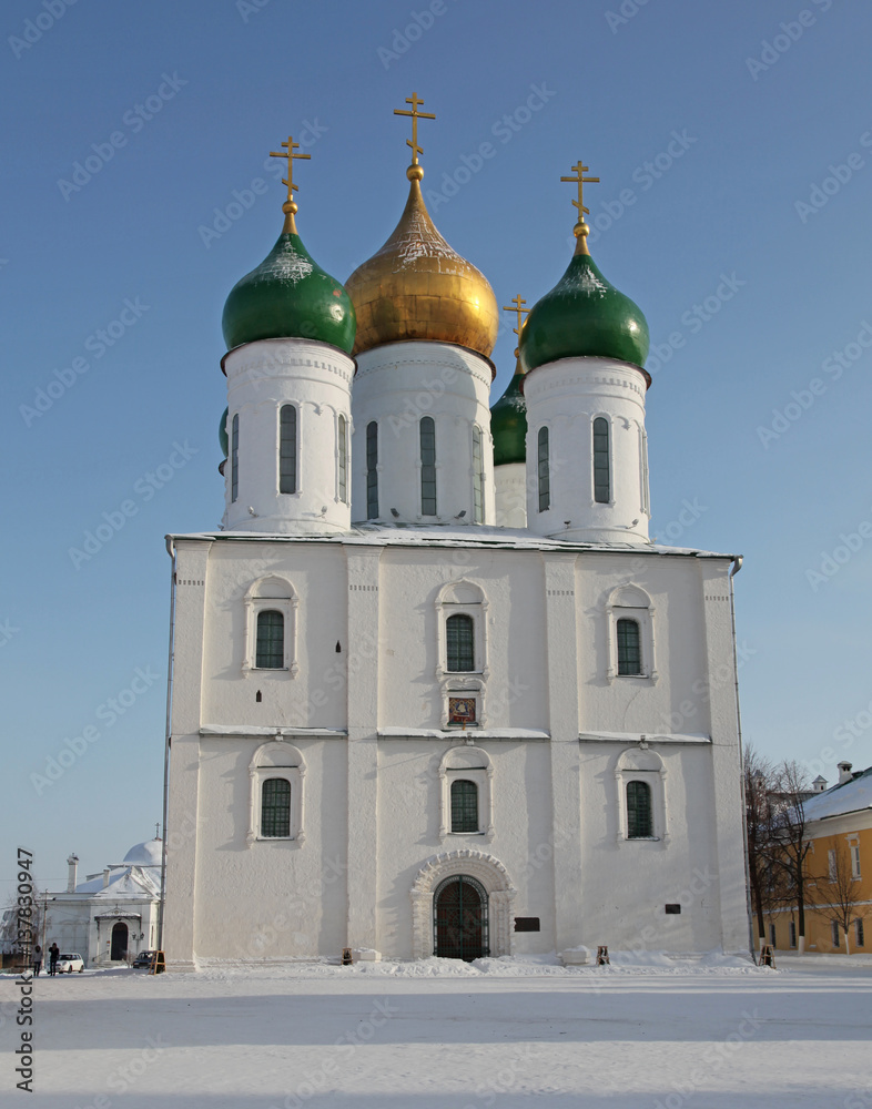 Russia Kolomna city The Cathedral of the Asccension