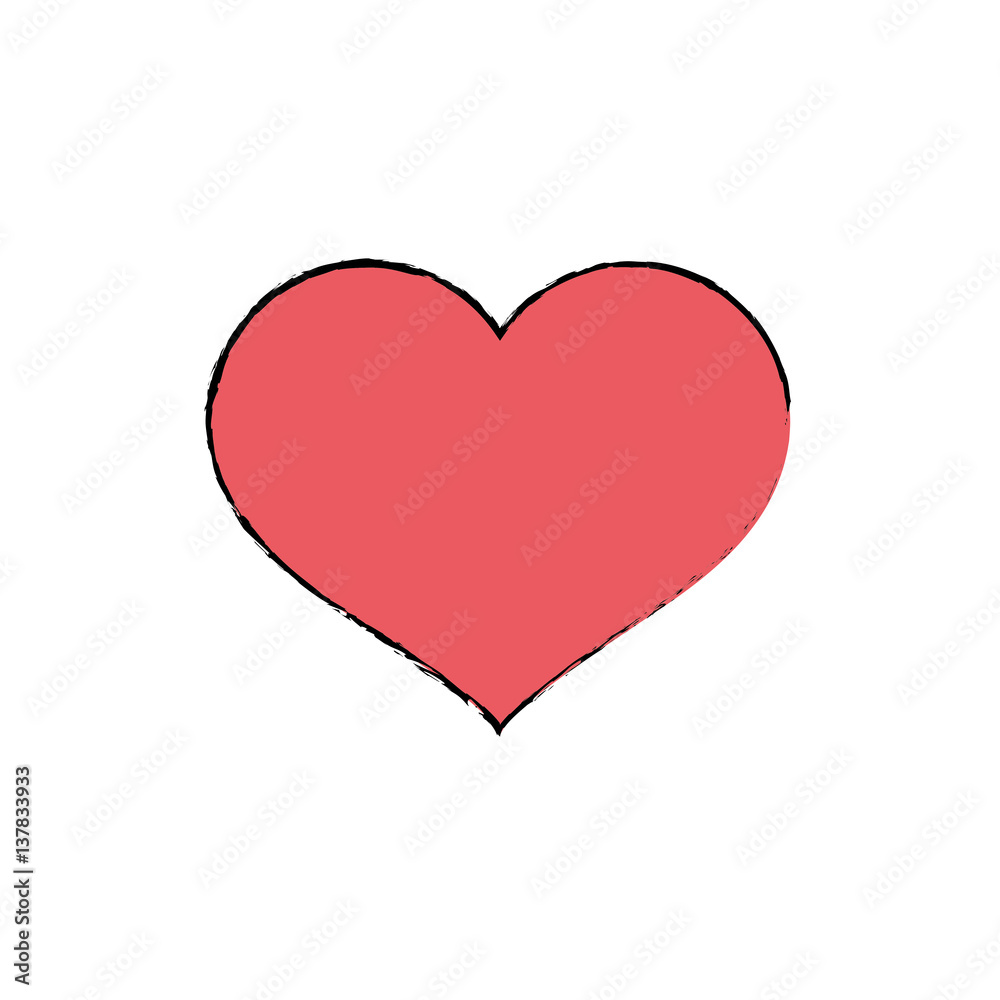 Love and romanticism icon vector illustration graphic design