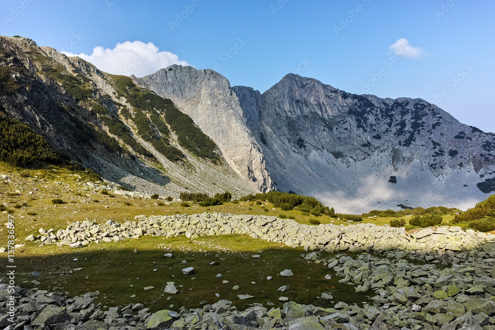 Amazing Landscape with Sinanitsa peak, Pirin Mountain, Bulgaria