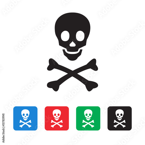 skull - danger icon 