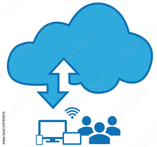 Cloud computing - Daten in der Cloud