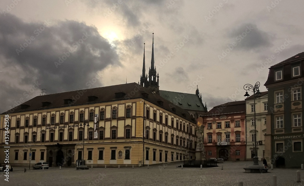 Brno city center. Czech Republic