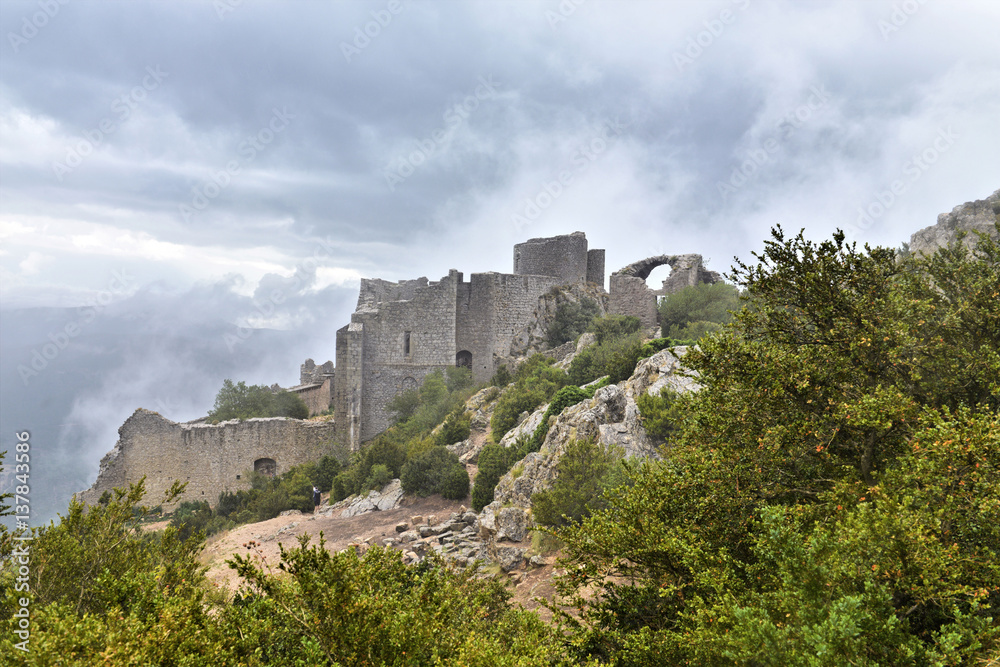 ruines d'un château fort