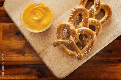 Photo Pretzels and Cheese