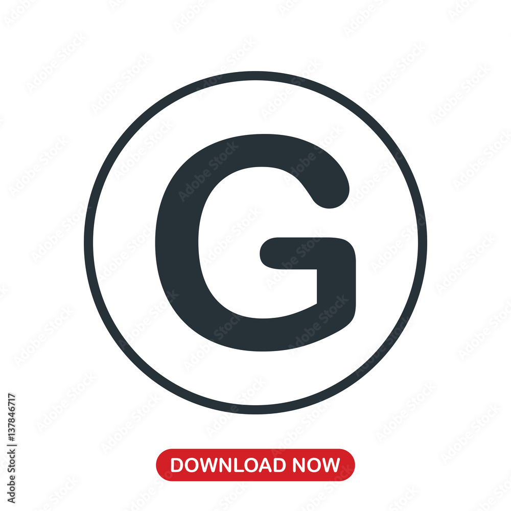 G letter vector icon G letter vector icon