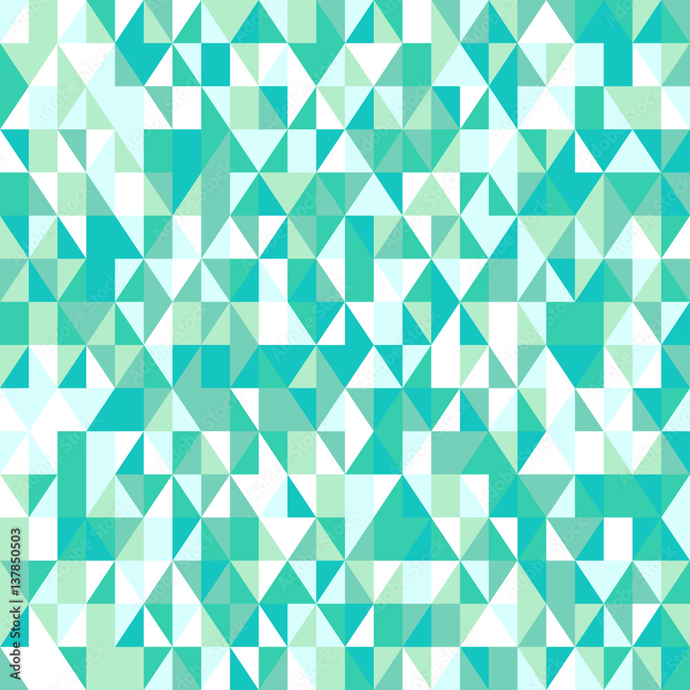 Colorful mosaic poly pattern Colorful mosaic poly pattern