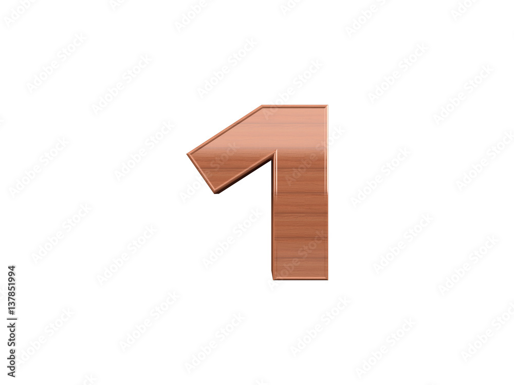 The number 1 The number 1