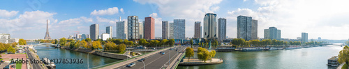 Photography Panorama of the Beaugrenelle district, Paris