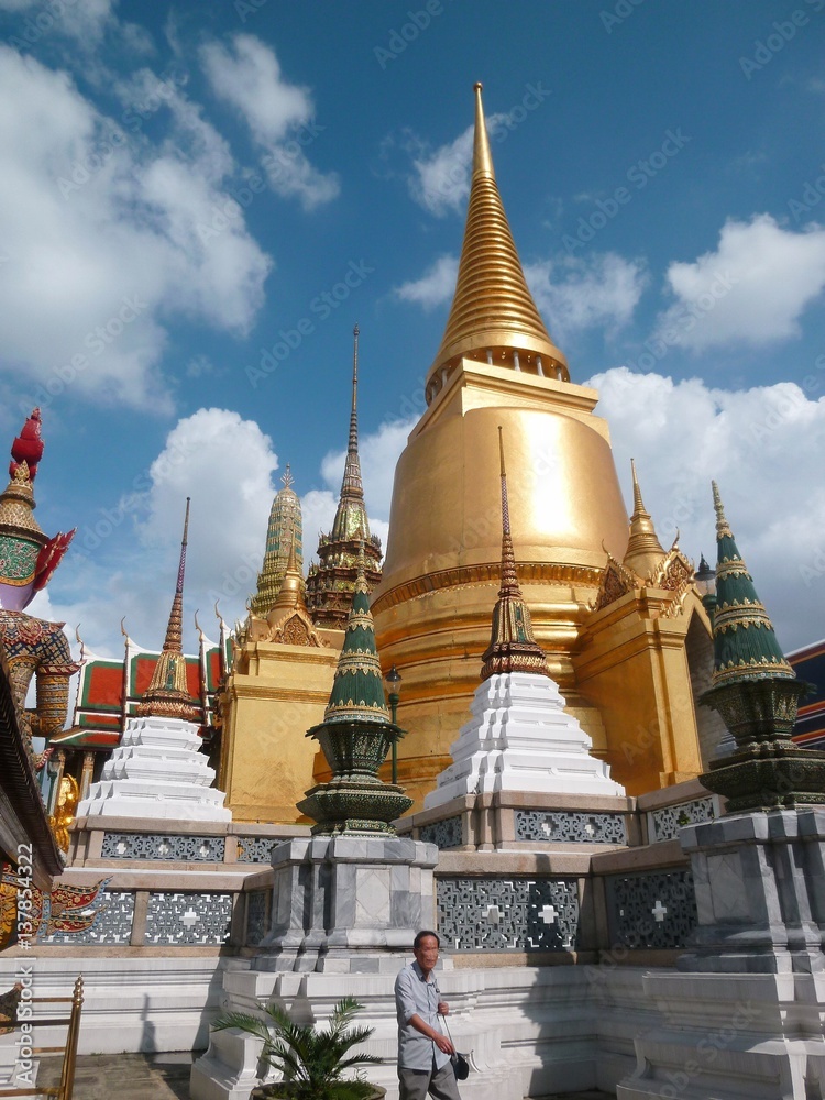 Fototapeta premium Bangkok, Wat Phra Kaeo (Thaïlande)