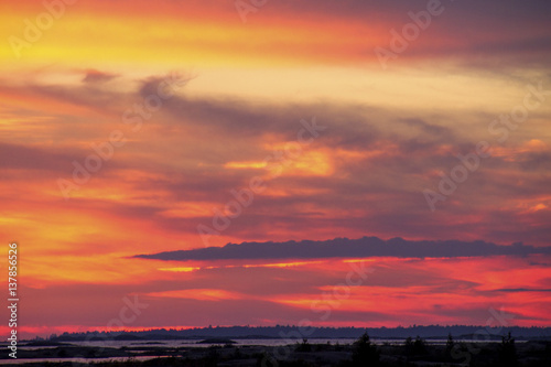 Brilliant Sunset Georgian Bay © Chris Lepard