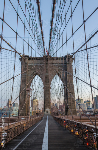 The Brooklyn Bridge - New York  USA