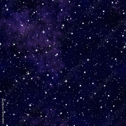 Seamless  pattern   of starry sky