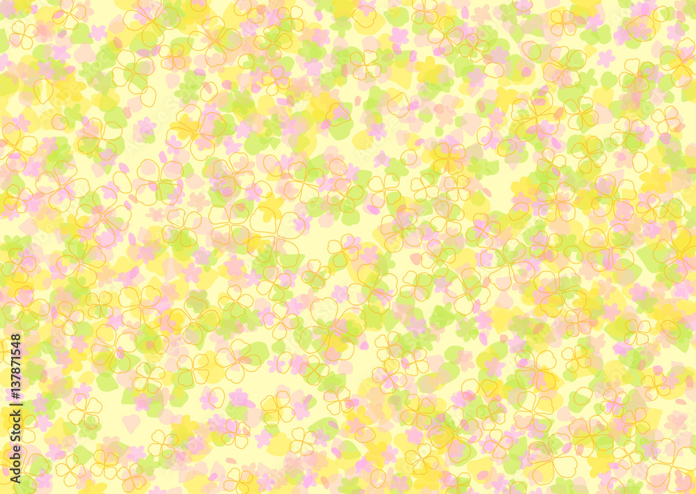 Retro flower pattern Retro flower pattern