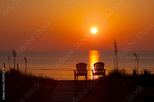 Beach sunset © Clendaniel Photo