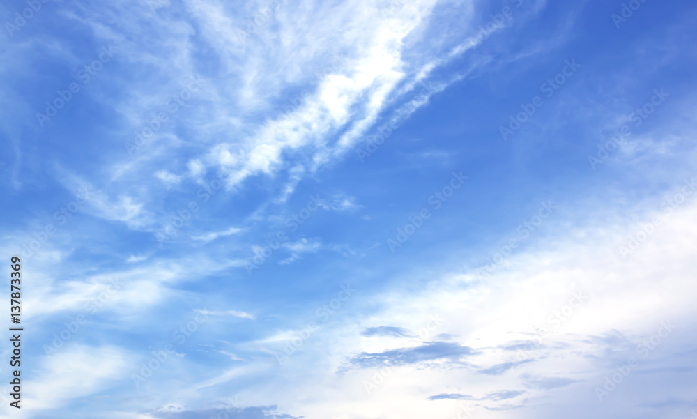 Obraz premium vast blue sky