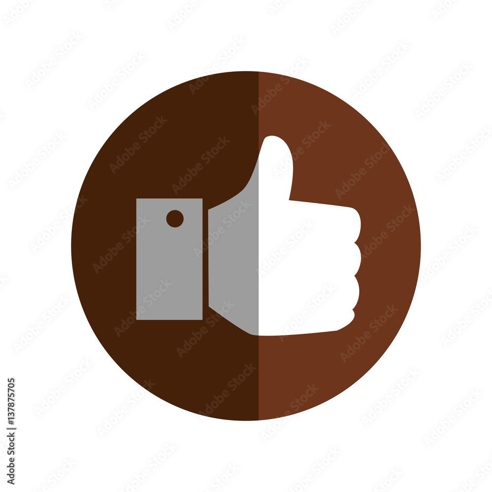 hand like isolated icon vector illustration design hand like isolated icon vector illustration design