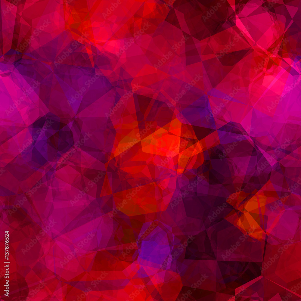 Obraz premium Seamless polygonal pattern