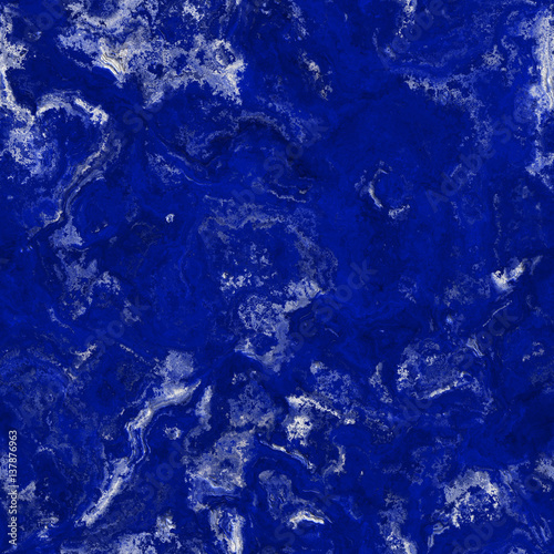 Slika na platnu Seamless  deep blue lapis lazuli pattern