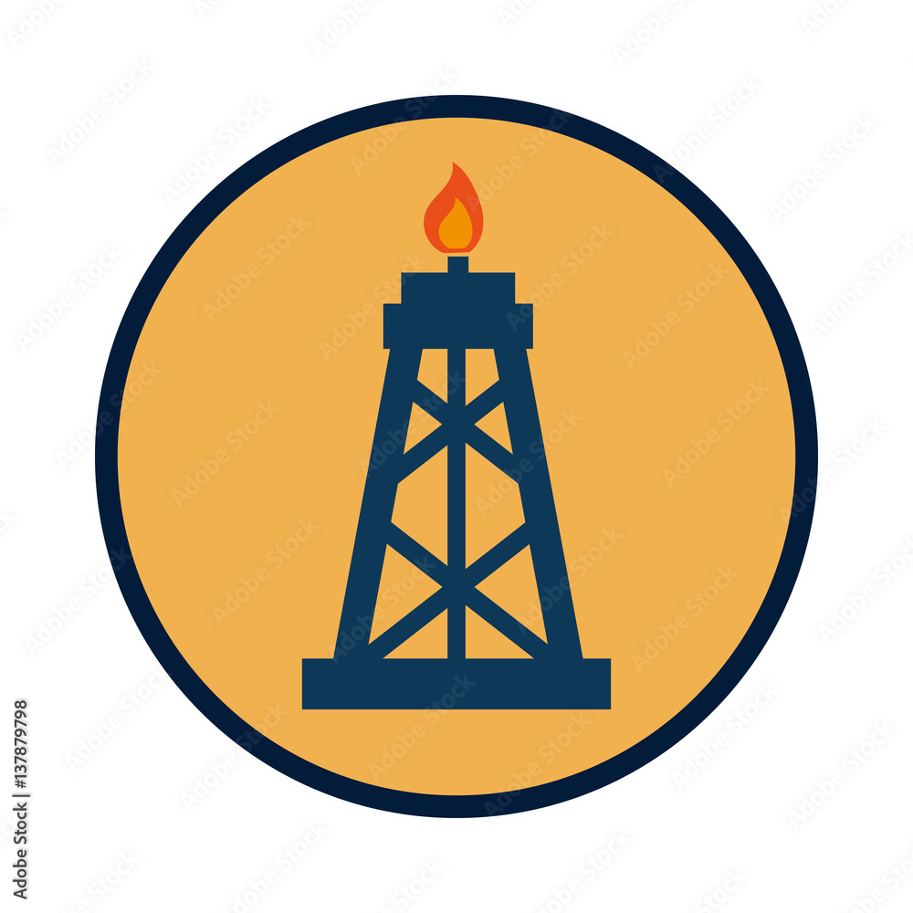 tower industry isolated icon vector illustration design tower industry isolated icon vector illustration design