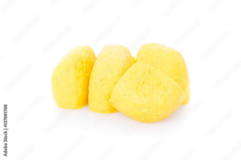 The Yellow Tofu on white The Yellow Tofu on white