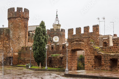 Medieval fortifications of Cerveteri, Italy