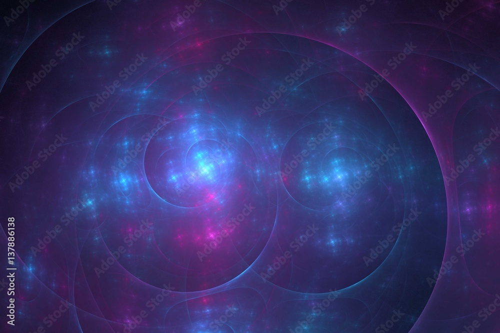 3D rendering abstract fractal light background 3D rendering abstract fractal light background