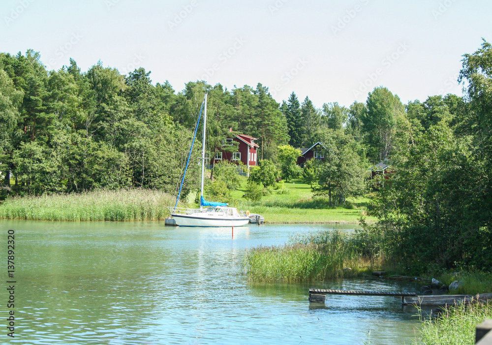 Landscape of Finland's archipelago