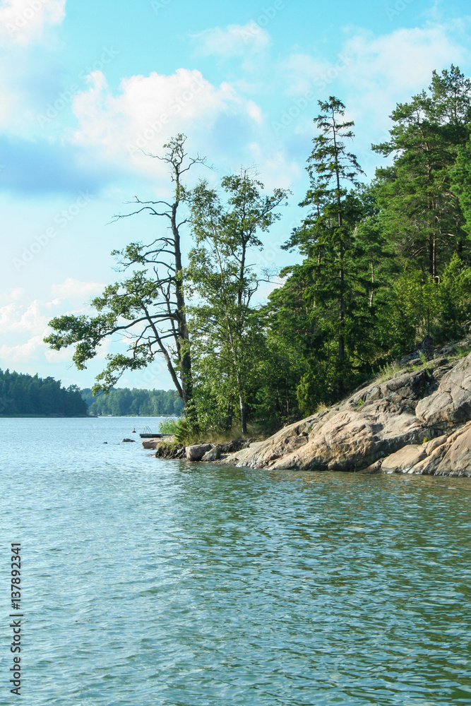 Landscape of Finland's archipelago Landscape of Finland's archipelago